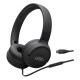 HEADPHONES  TUNE 520C ΜΕ ΜΙΚΡΟΦΩΝΟ BLACK